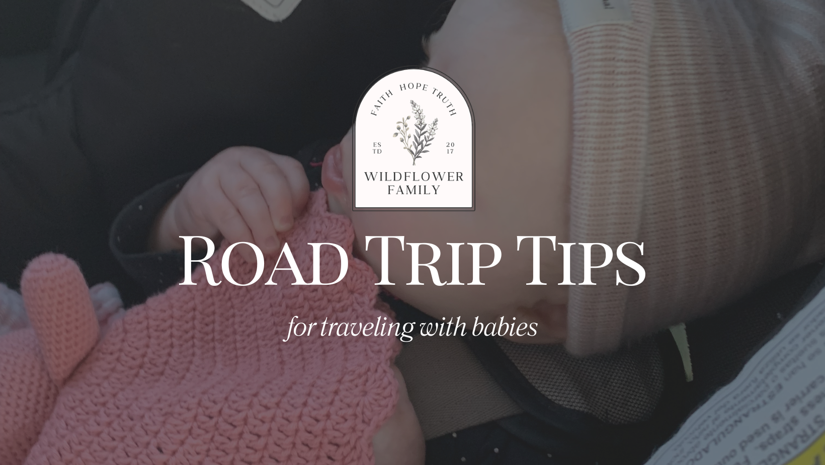 Road Trip Tips for traveling with babies