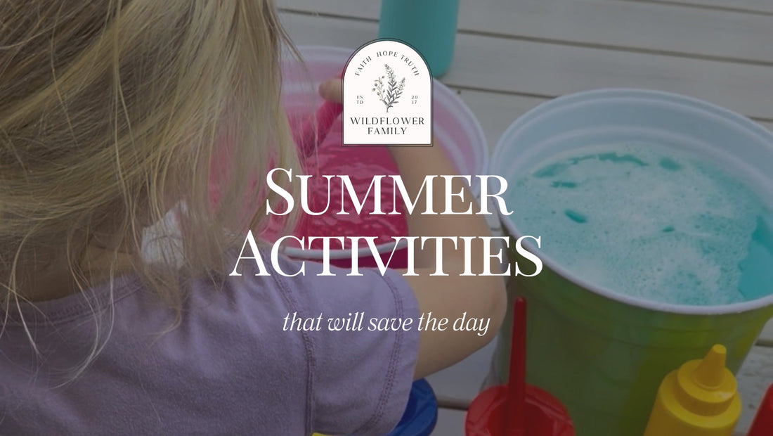 Summer Activities that will save the day